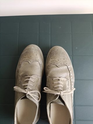 Scarpe uomo eleganti beige/grigie