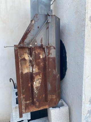 Chimenea Barbacoa Encastrable Metal