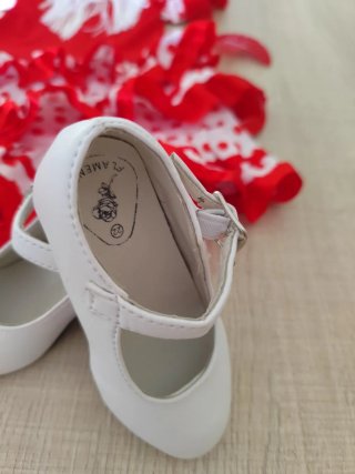 Disfraz Sevillana Bebé + Zapatos + Peineta