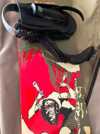 Tabla Snowboard Rossignol + Fijaciones