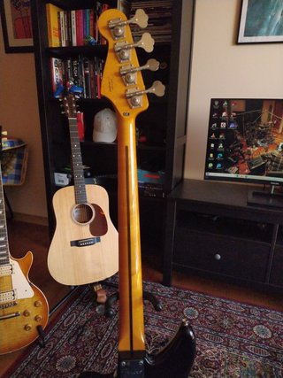Fender Modern Player Jaguar Bass Negro