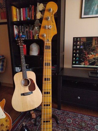 Fender Modern Player Jaguar Bass Negro