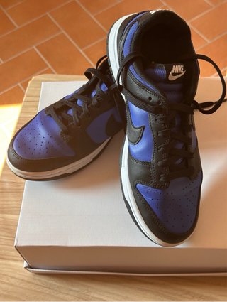 Nike Dunk Low Black Purple