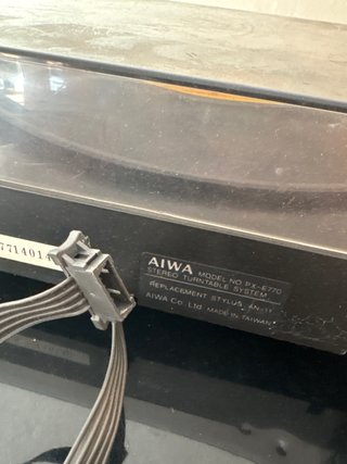 Tocadiscos AIWA PX-E770