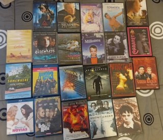 Lote Películas DVD y Blu-ray Variadas