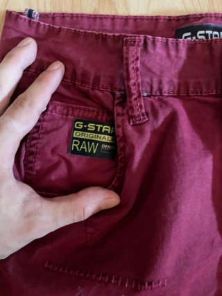 Pantalón corto G-Star Raw Rojo