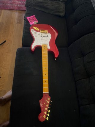 Guitarra Fender Roja CHINA