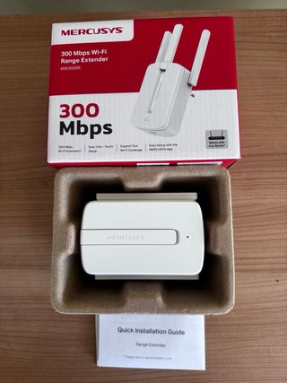 Repetidor Wi-Fi MERCUSYS 300 Mbps MW300RE
