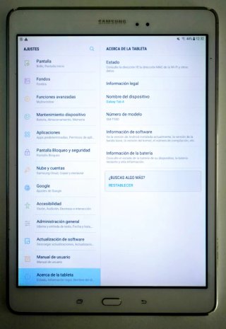 Tablet Samsung Galaxy Tab A 9.7 16GB Wi-Fi