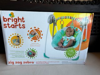 Columpio Bebé Bright Starts Zig Zag Zebra