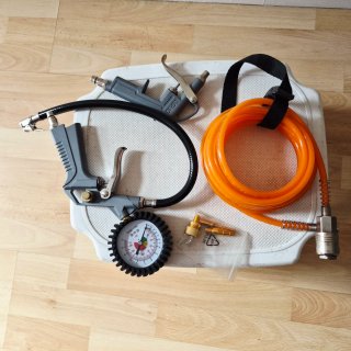 Compresor Stanley 1.5 HP 6 Lt 8 Bar