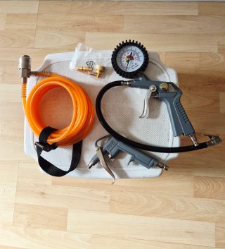 Compresor Stanley 1.5 HP 6 Lt 8 Bar