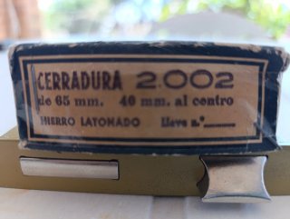 Cerradura Tesa 2002 / 40 HL Antigua
