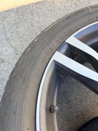 4 Llantas Volvo 19 Pulgadas con neumaticos