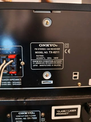 Sistema Hi-Fi Onkyo + JBL TLX 220