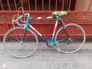 Bicicleta Orbea Vintage Carretera Azul