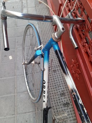 Bicicleta Orbea Vintage Carretera Azul