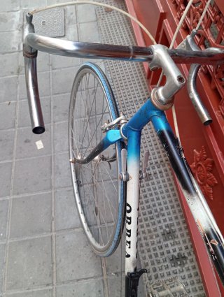 Bicicleta Orbea Vintage Carretera Azul