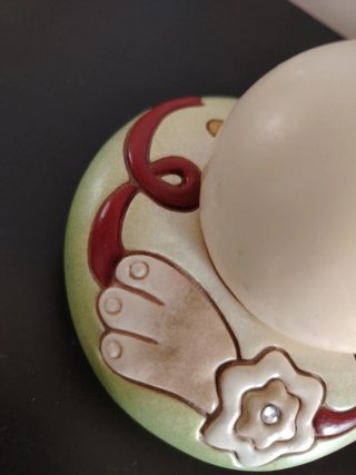 Portacandele Thun Natalizio Ceramica