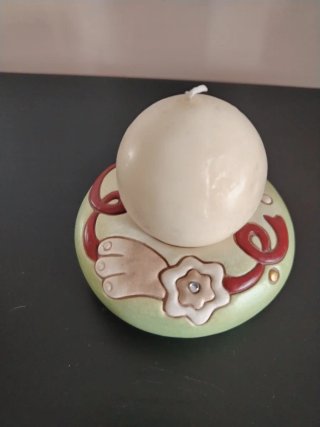 Portacandele Thun Natalizio Ceramica