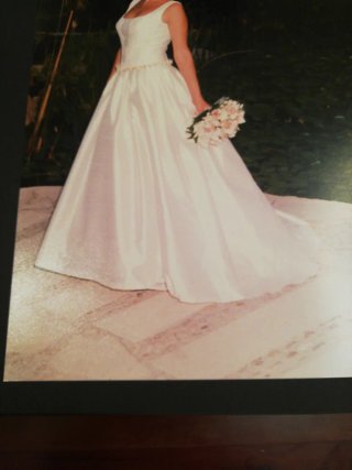 Vestido Novia Seda Salvaje Hecho a Mano