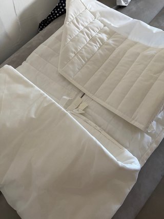 Protector Cuna Ikea LEN Blanco