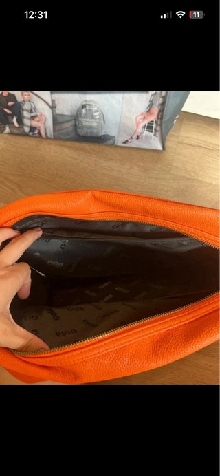 Bolso bandolera Gola naranja + bolsa original