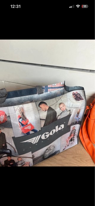 Bolso bandolera Gola naranja + bolsa original