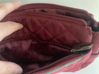 Bolso acolchado rojo Salvador Bachiller