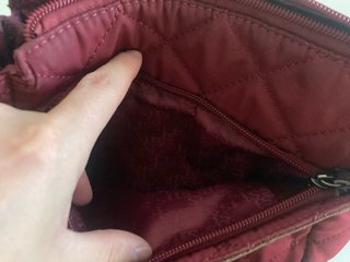 Bolso acolchado rojo Salvador Bachiller