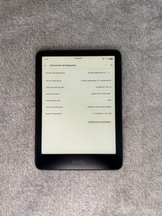 Kindle PaperWhite 12 (16GB)