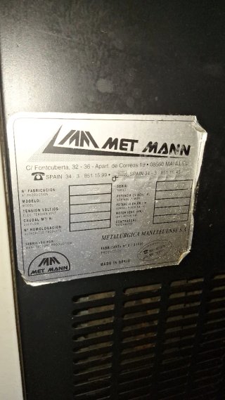 Generador Aire Caliente METMANN