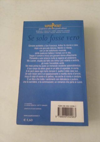 Se solo fosse vero - dello scrittore Marc Levy