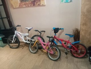 3 Bicicletas y 2 Patinetes Infantiles