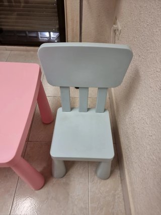 Mesa y 2 Sillas Niños IKEA