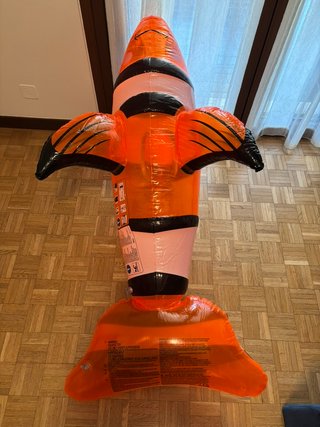 Gonfiabile Pesce Pagliaccio "Nemo" Gigante