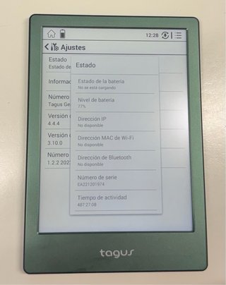 Libro electrónico Tagus Gea