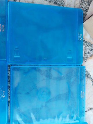 10 Cajas para Blu-ray Azules