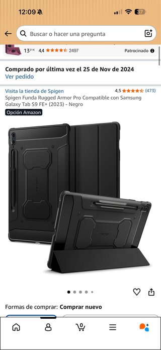 Samsung Galaxy Tab S9 FE+ Wi-Fi 128 GB +GARANTIA.