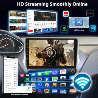 Android 2+64G Radio Peugeot 208/2008 2012-2018