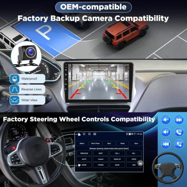 Android 2+64G Radio Peugeot 208/2008 2012-2018