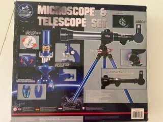 Set Microscopio y Telescopio Infantil