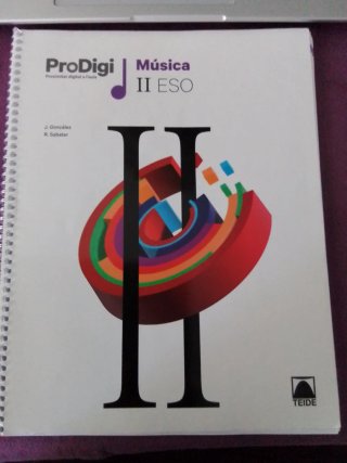 Libro Música 2º ESO ProDidigi