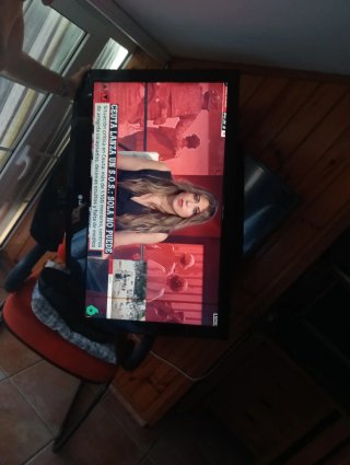 Televisión LG Negra