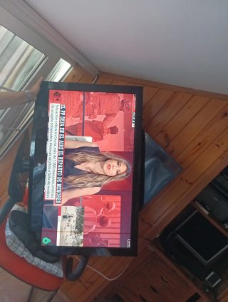 Televisión LG Negra