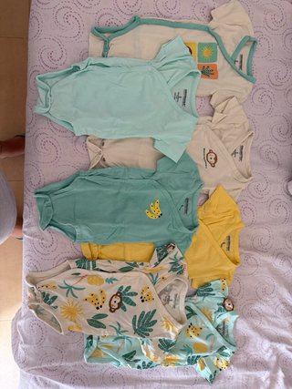Bodys bebé 6 meses (2 unidades)