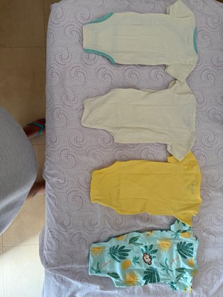 Bodys bebé 6 meses (2 unidades)
