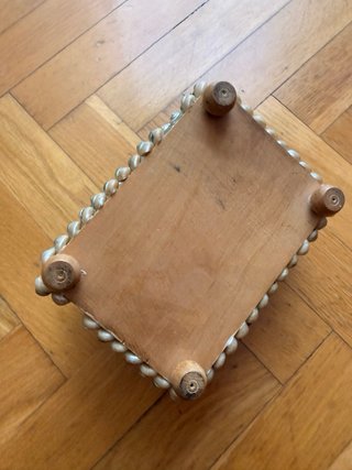 Caja joyero vintage conchas marinas