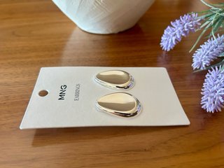 Pendientes Mango Gota Plata