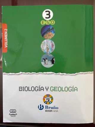 Libro Biologia y Geologia 3ESO